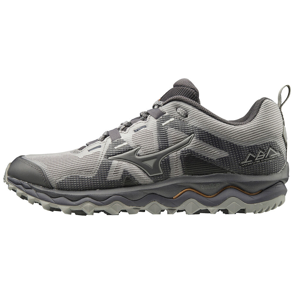 Zapatillas Trail Running Mizuno WAVE MUJIN 6 Hombre Gris Outlet NIFM-05612